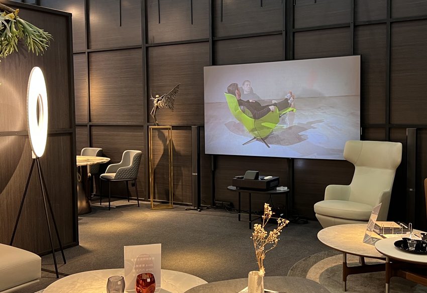 框式投影銀幕－展示廳 案例(二)